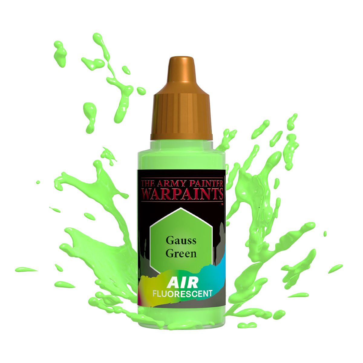 WARPAINTS AIR FLUORESCENT: GAUSS GREEN | Gopher Games