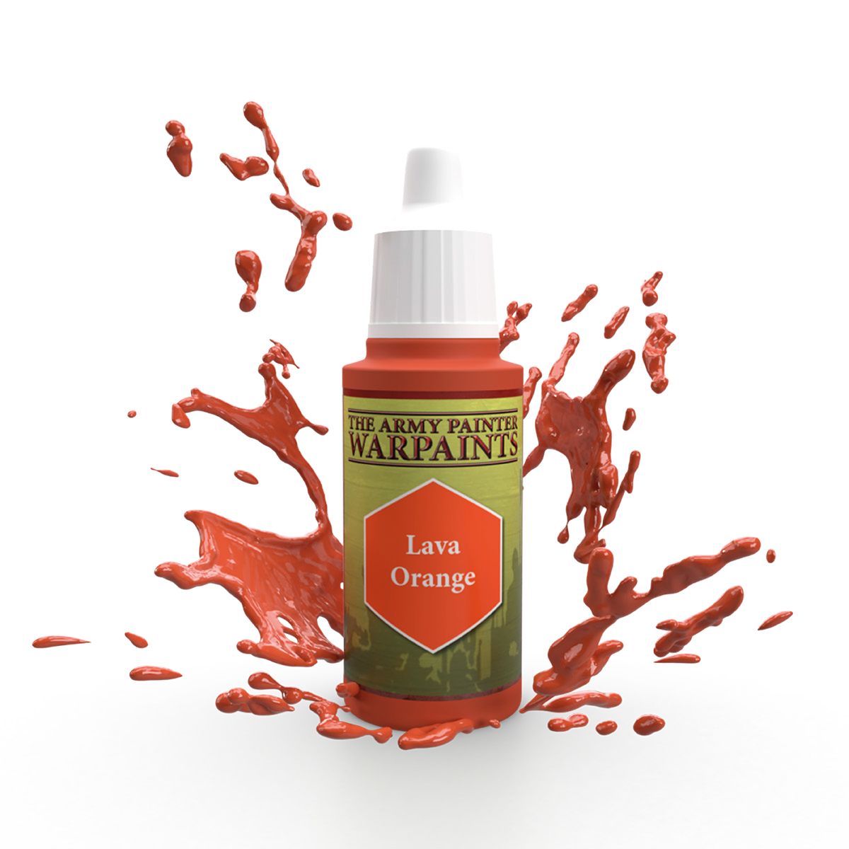 ARMY PAINTER WARPAINTS: LAVA ORANGE | Gopher Games