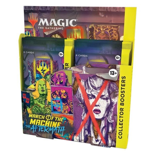 MAGIC THE GATHERING: MARCH OF THE MACHINE: AFTERMATH COLLECTOR BOOSTER BOX (12CT) | Gopher Games