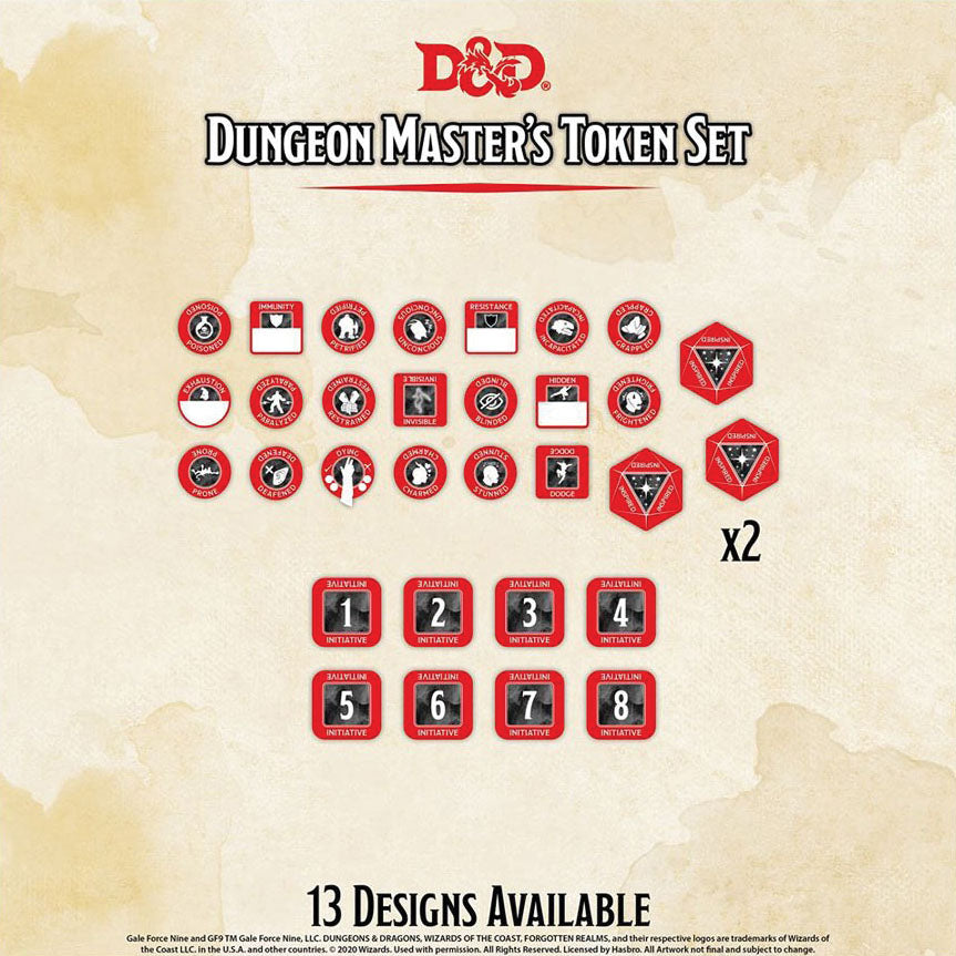 Dungeons and Dragons RPG: Dungeon Master Token Set | Gopher Games