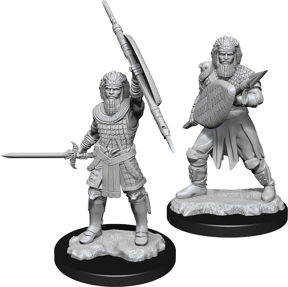 D&D Nolzur's Marvelous Miniatures: Human Fighter | Gopher Games