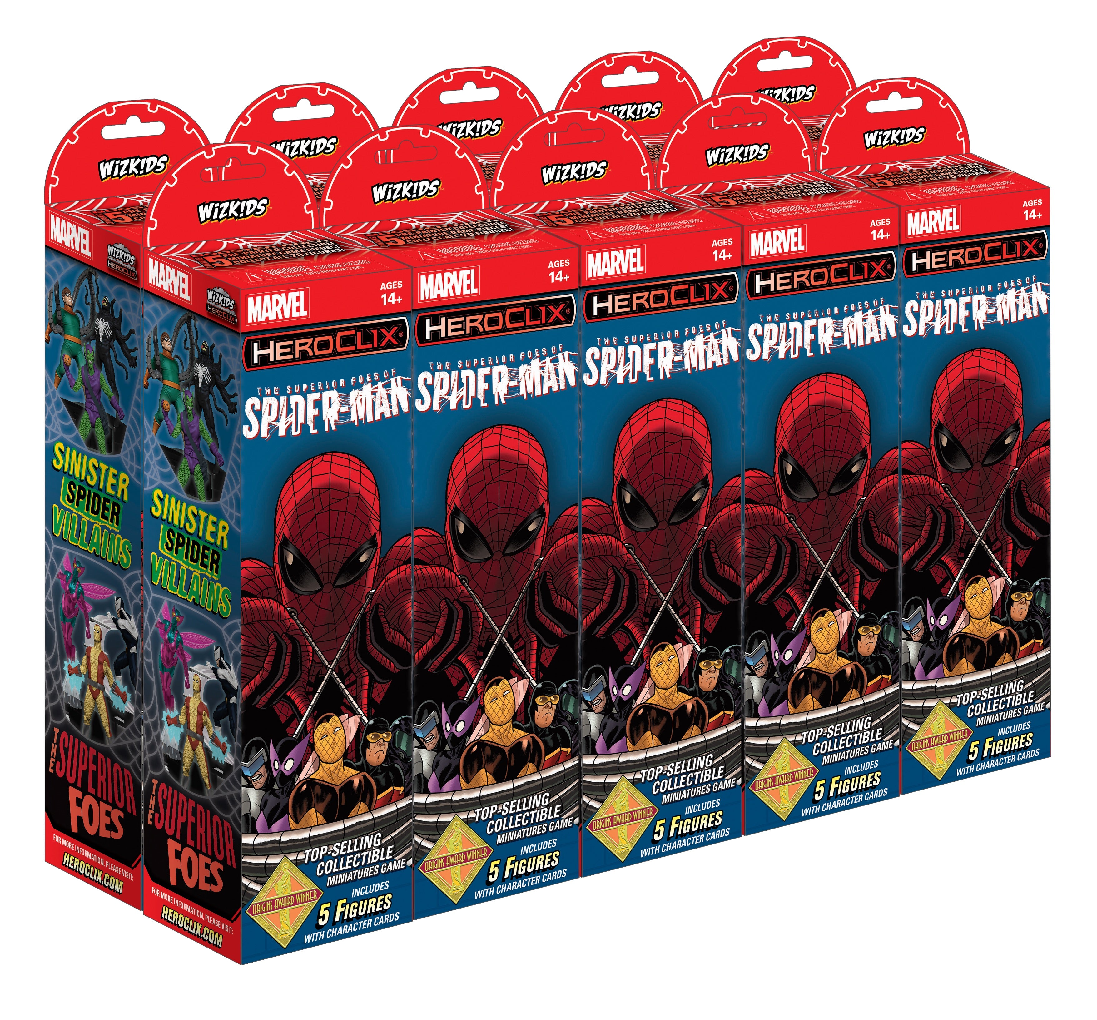 Marvel Heroclix: Superior Foes of Spider Man Booster | Gopher Games