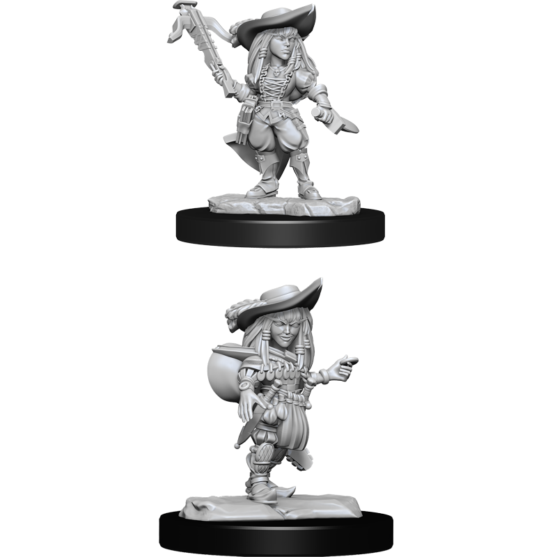 Pathfinder Deep Cuts Miniatures:  Gnome Bard Female | Gopher Games