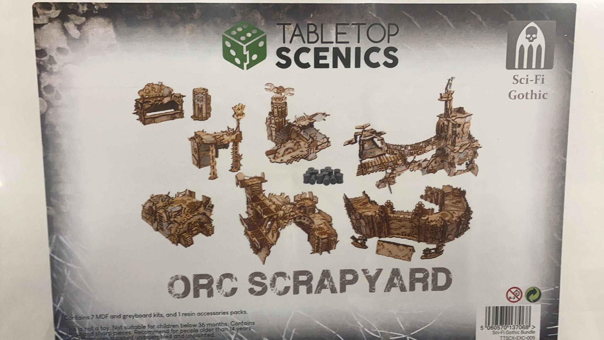 Terrain Bundle Orc Scrapyard | Gopher Games