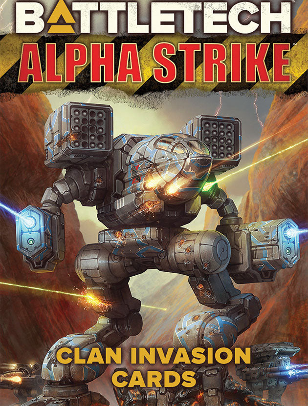 BattleTech: Alpha Strike Game Aids - Clan Invasion Cards | Gopher Games