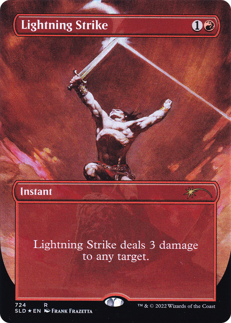 Lightning Strike (Borderless) [Secret Lair Drop Promos] | Gopher Games