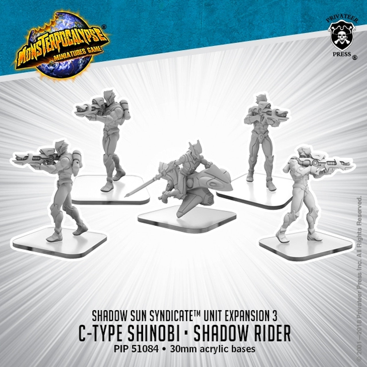 Monpoc C-Type Shinobi and Shadow Rider | Gopher Games