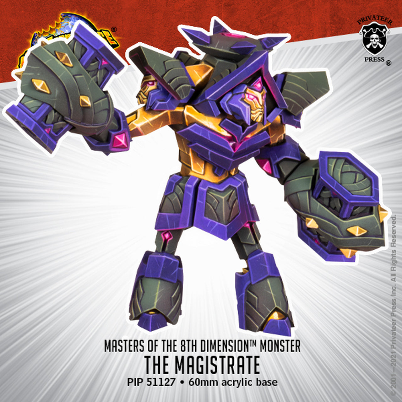 Masters of the 8th Dimension Monster: The Magistrate | Gopher Games