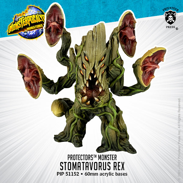 Vegetyrants Monster: Stomatavorus Rex | Gopher Games