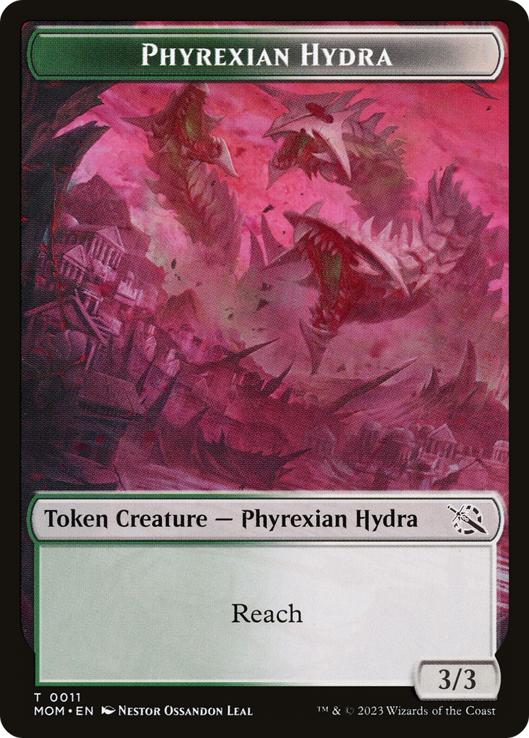 Phyrexian Myr // Phyrexian Hydra (11) Double-Sided Token [March of the Machine Tokens] | Gopher Games