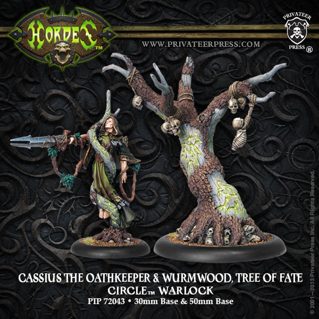 Circle Orboros Cassius the Oathkeeper & Wurmwood, Tree of Fate | Gopher Games