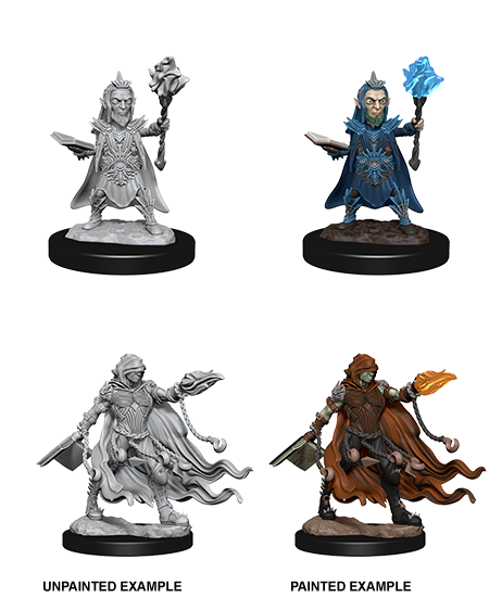 Pathfinder Deep Cuts Unpainted Miniatures: Evil Wizards | Gopher Games