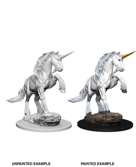 Pathfinder Deep Cuts Unpainted Miniatures: Unicorn | Gopher Games