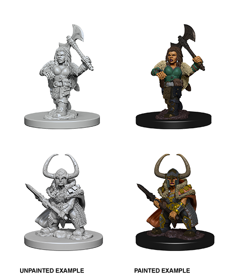 D&D Nolzur's Marvelous Miniatures: Dwarf Barbarian | Gopher Games