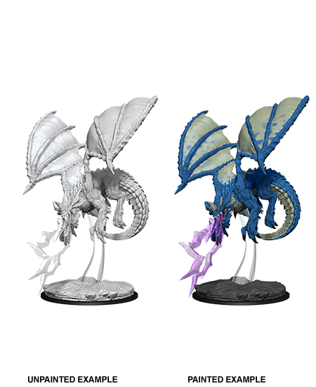 D&D Nolzur's Marvelous Miniatures: Young Blue Dragon | Gopher Games