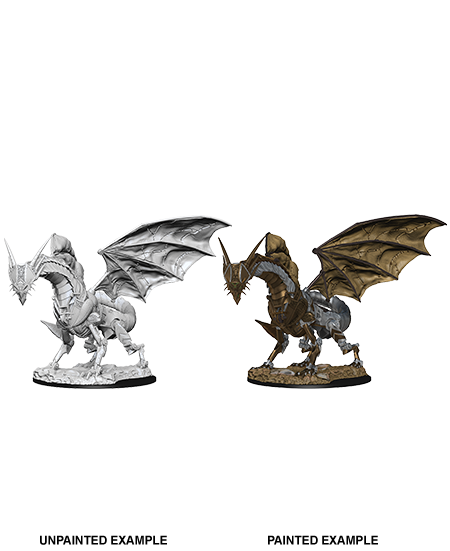 Pathfinder Deep Cuts Unpainted Miniatures: Clockwork Dragon | Gopher Games