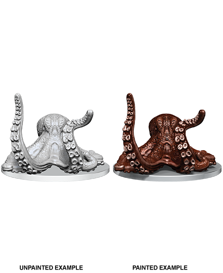 WizKids Deep Cuts Unpainted Miniatures: Giant Octopus | Gopher Games