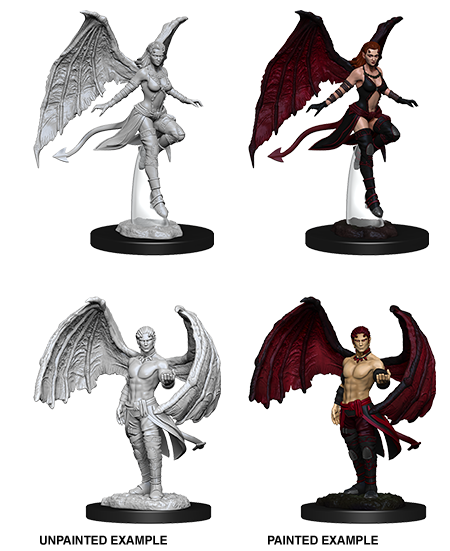 D&D Nolzur's Marvelous Miniatures: Succubus & Incubus | Gopher Games