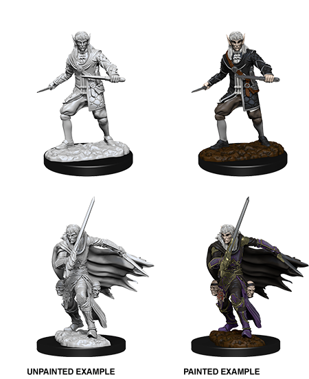 Pathfinder Deep Cuts Unpainted Miniatures: Male Elf Rogue | Gopher Games