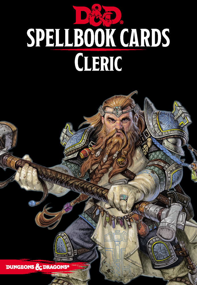 D&D Spellbook Cards: Cleric | Gopher Games