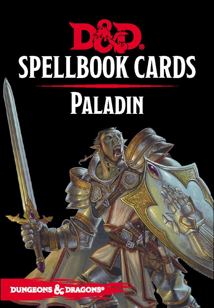 D&D Spellbook Cards: Paladin | Gopher Games