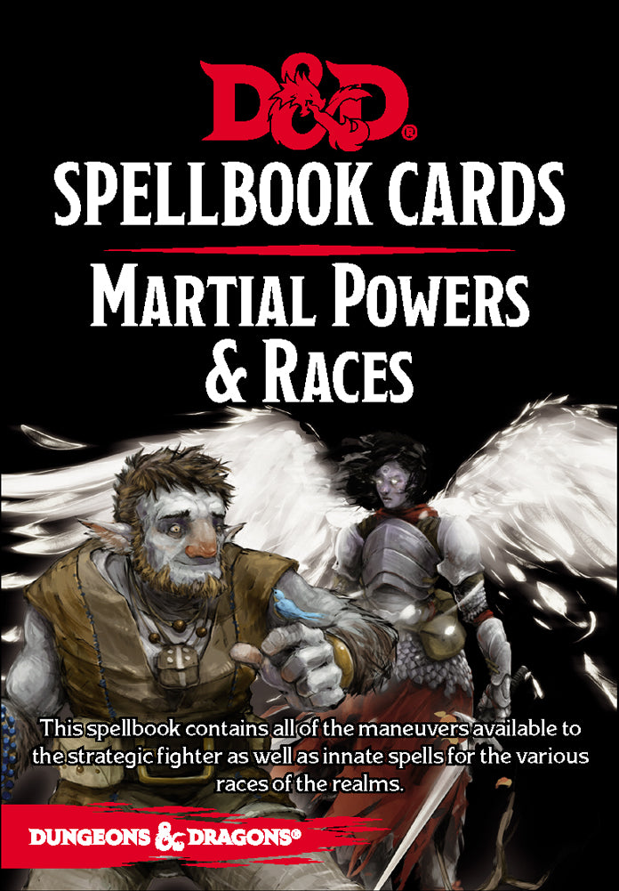 D&D Spellbook Cards: Martial Powers & Races | Gopher Games