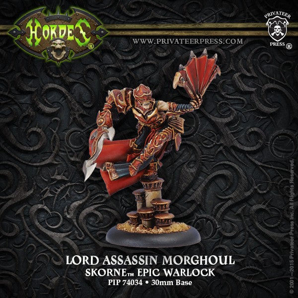 Skorne: Lord Assassin Morghoul | Gopher Games
