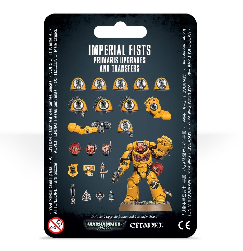 Imperial Fists Primaris Upgrades and Transfers | Gopher Games