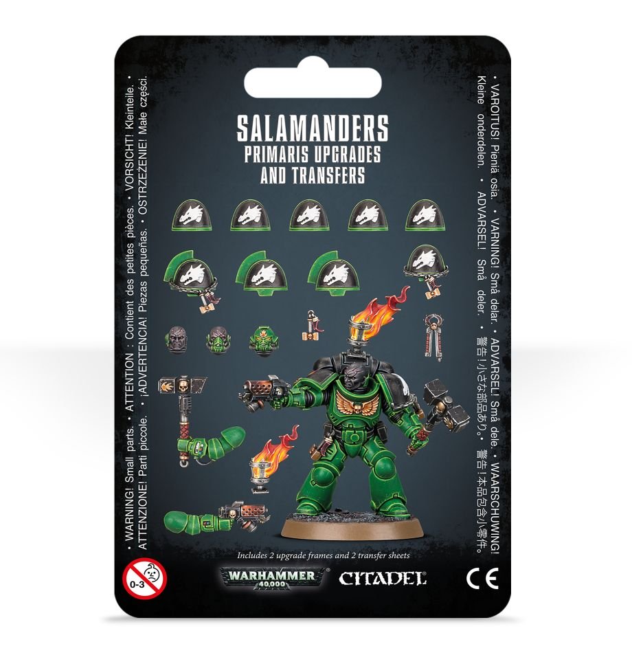 Salamanders Primaris Upgrades and Transfers | Gopher Games
