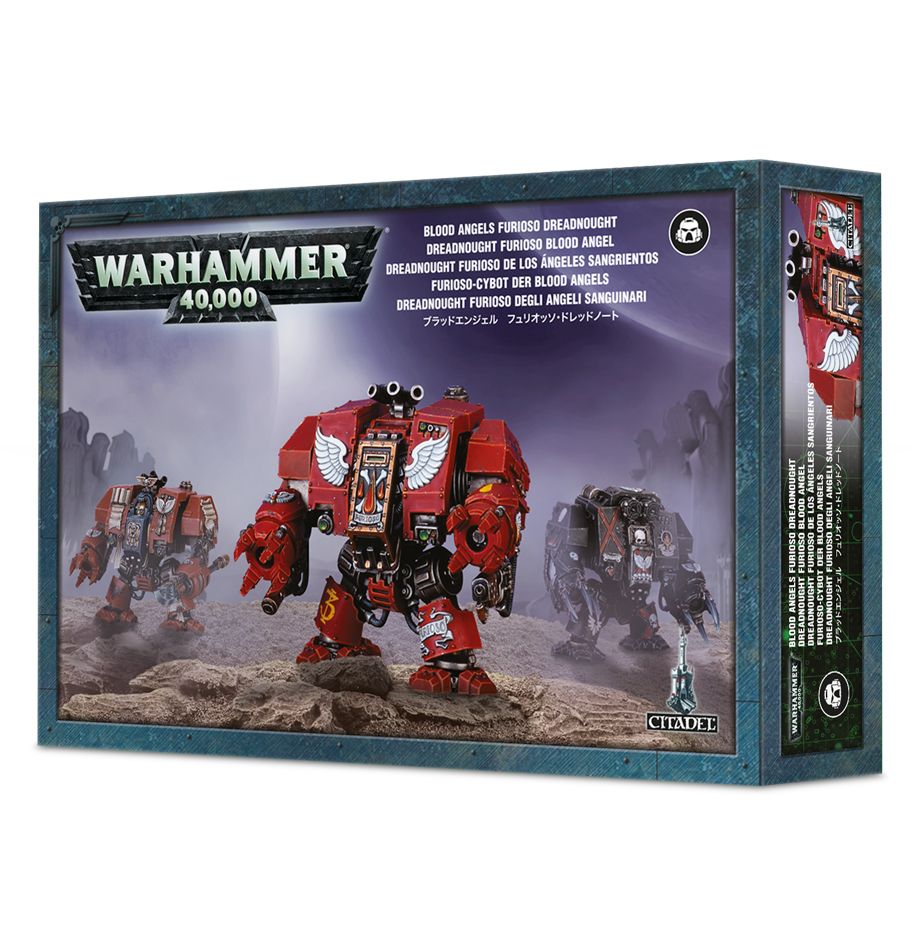 Blood Angels Furioso Dreadnought / Librarian Dreadnought / Death Company Dreadnought | Gopher Games