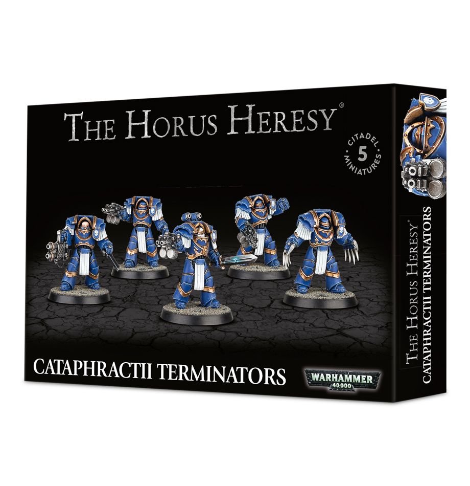 Horus Heresy Cataphractii Terminators | Gopher Games