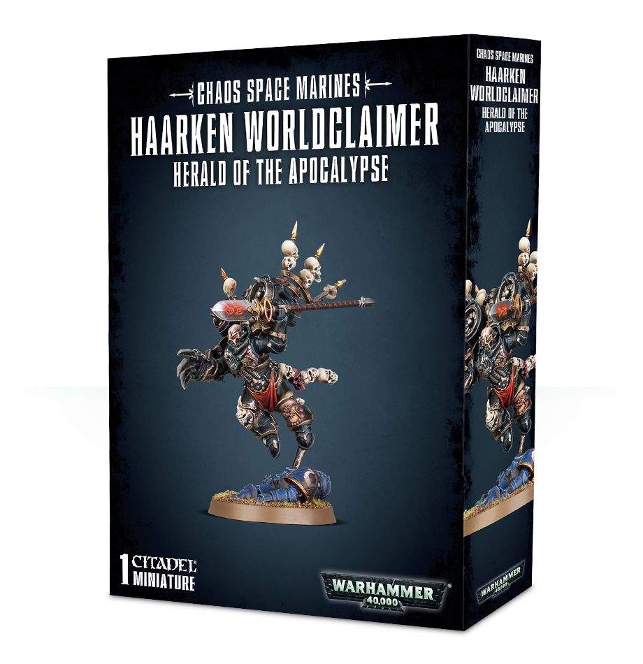 Chaos Space Marines Haarken Worldclaimer | Gopher Games