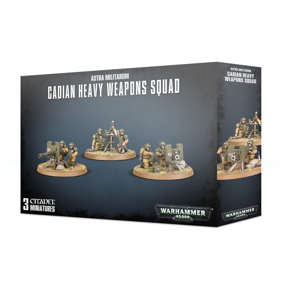 Cadian Heavy Weapon Squad | Gopher Games