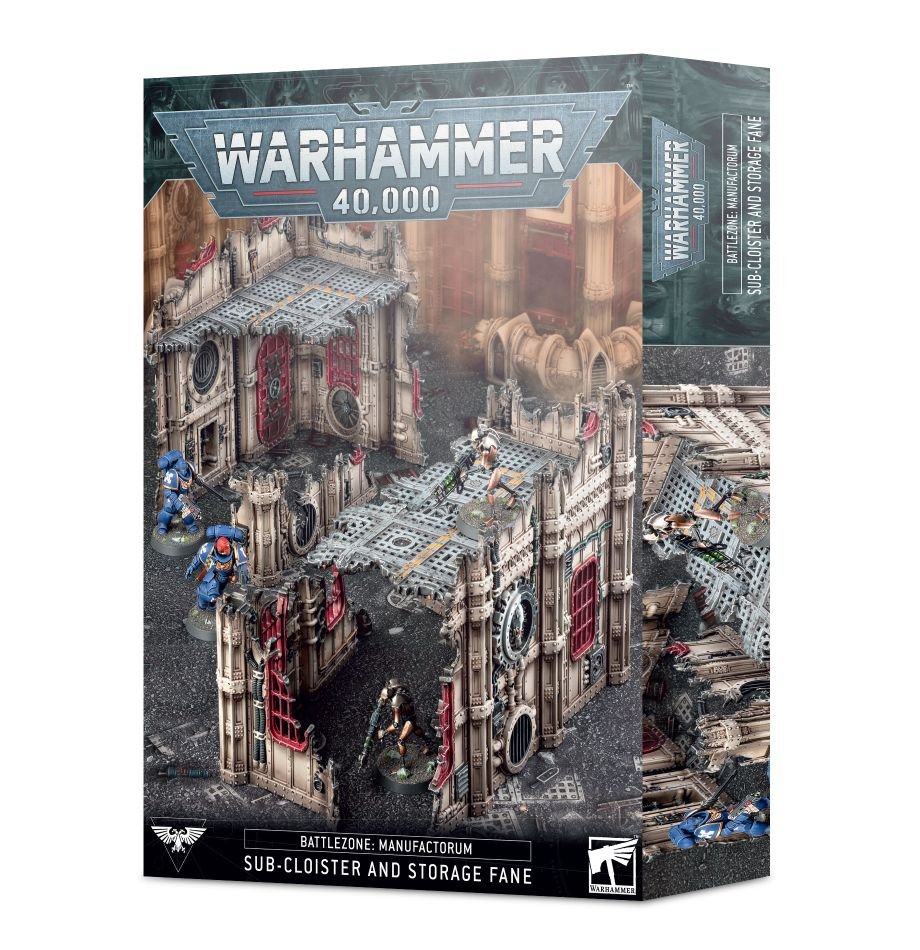 Warhammer 40k: Battlezone Manufactorum SUB-CLOISTER & STORAGE FANE | Gopher Games