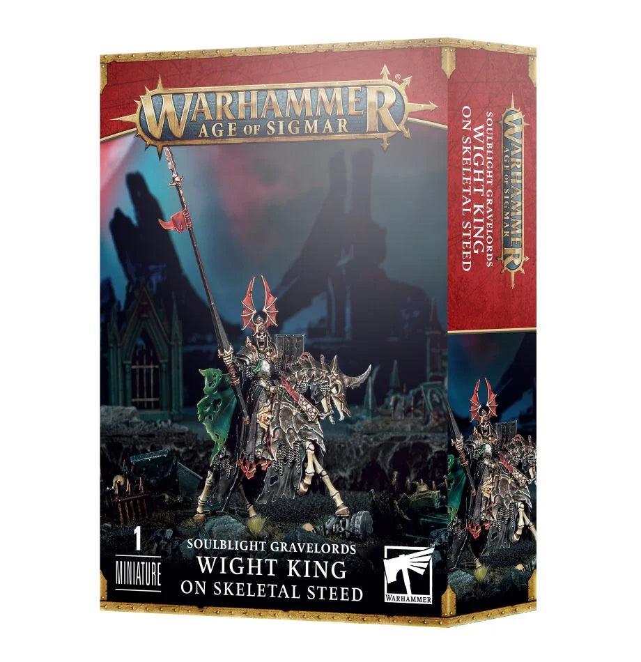 Soulblight Gravelords Wight King on Skeletal Steed | Gopher Games