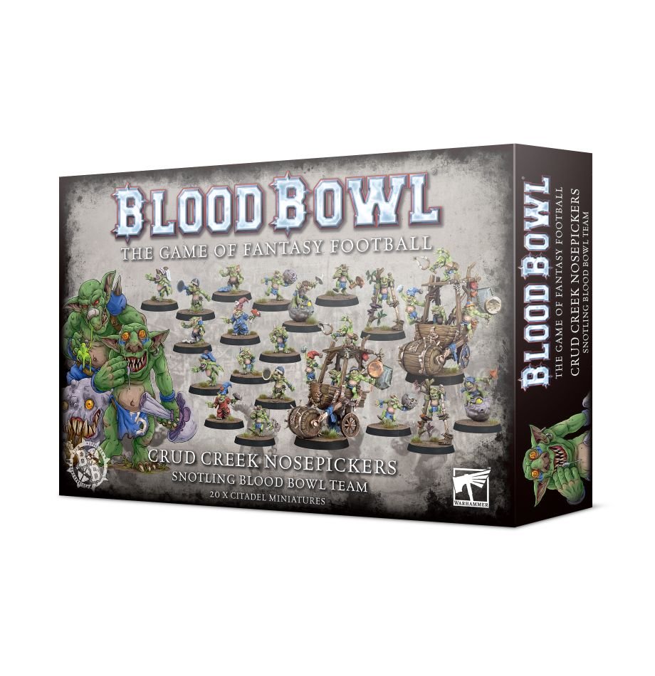 Blood Bowl: Crud Creek Nosepickers Snotling Blood Bowl Team | Gopher Games