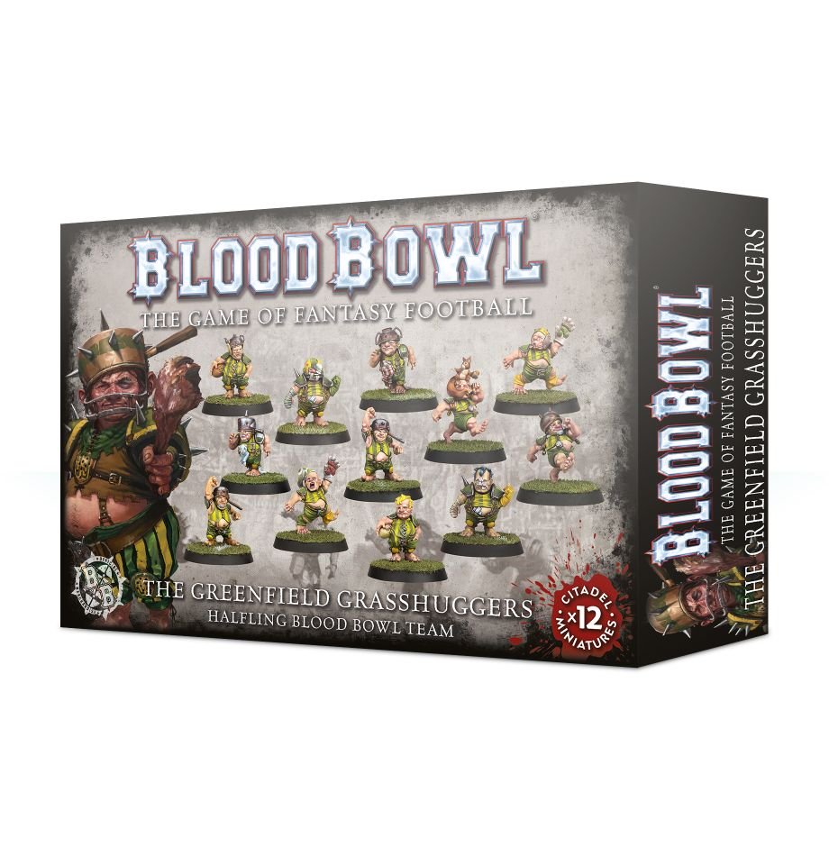Blood Bowl: The Greenfield Grasshuggers - Halfling Blood Bowl Team | Gopher Games