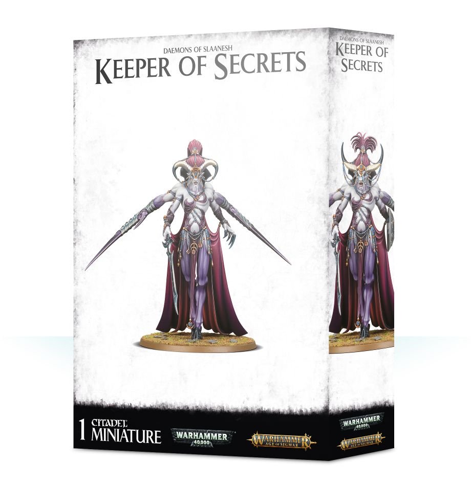 Daemons of Slaanesh Keeper of Secrets | Gopher Games