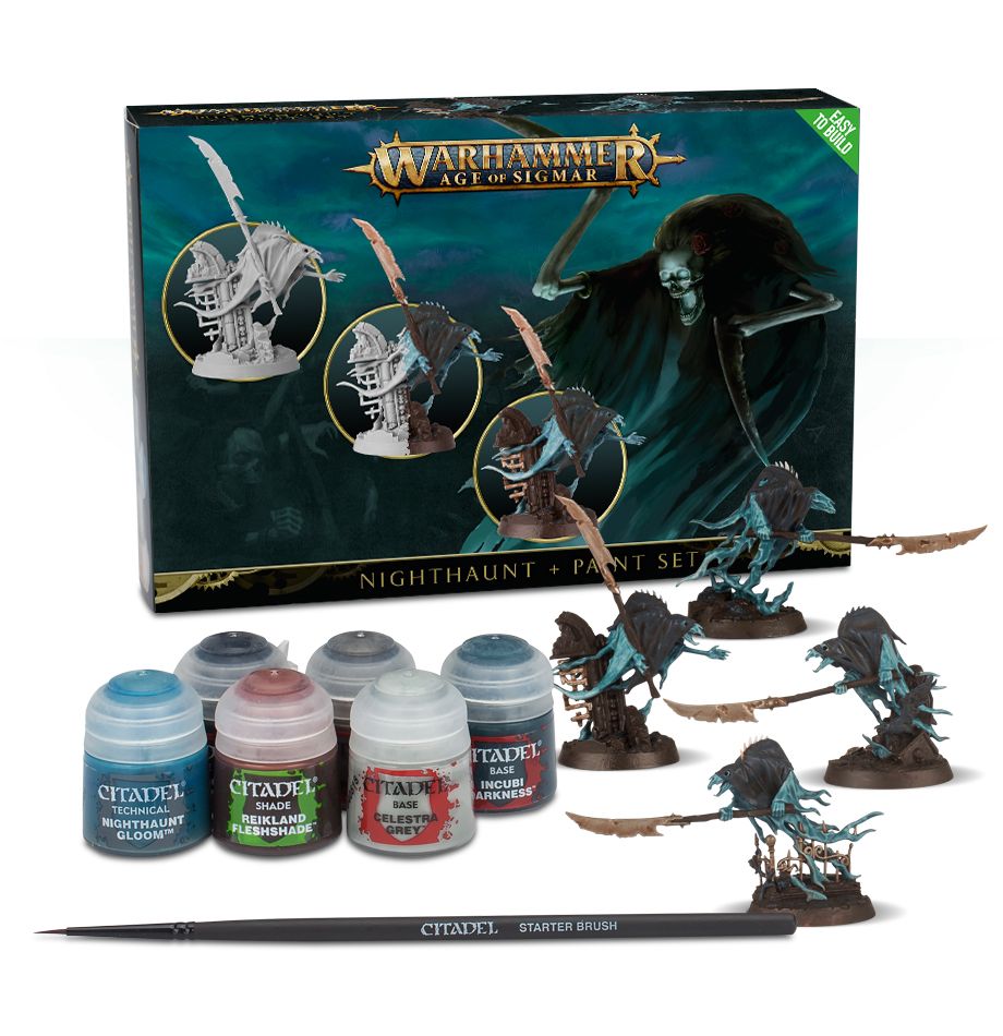 Age of Sigmar Nighhaunt + Paint Set | Gopher Games