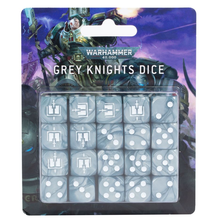 Grey Knights Dice Set | Gopher Games