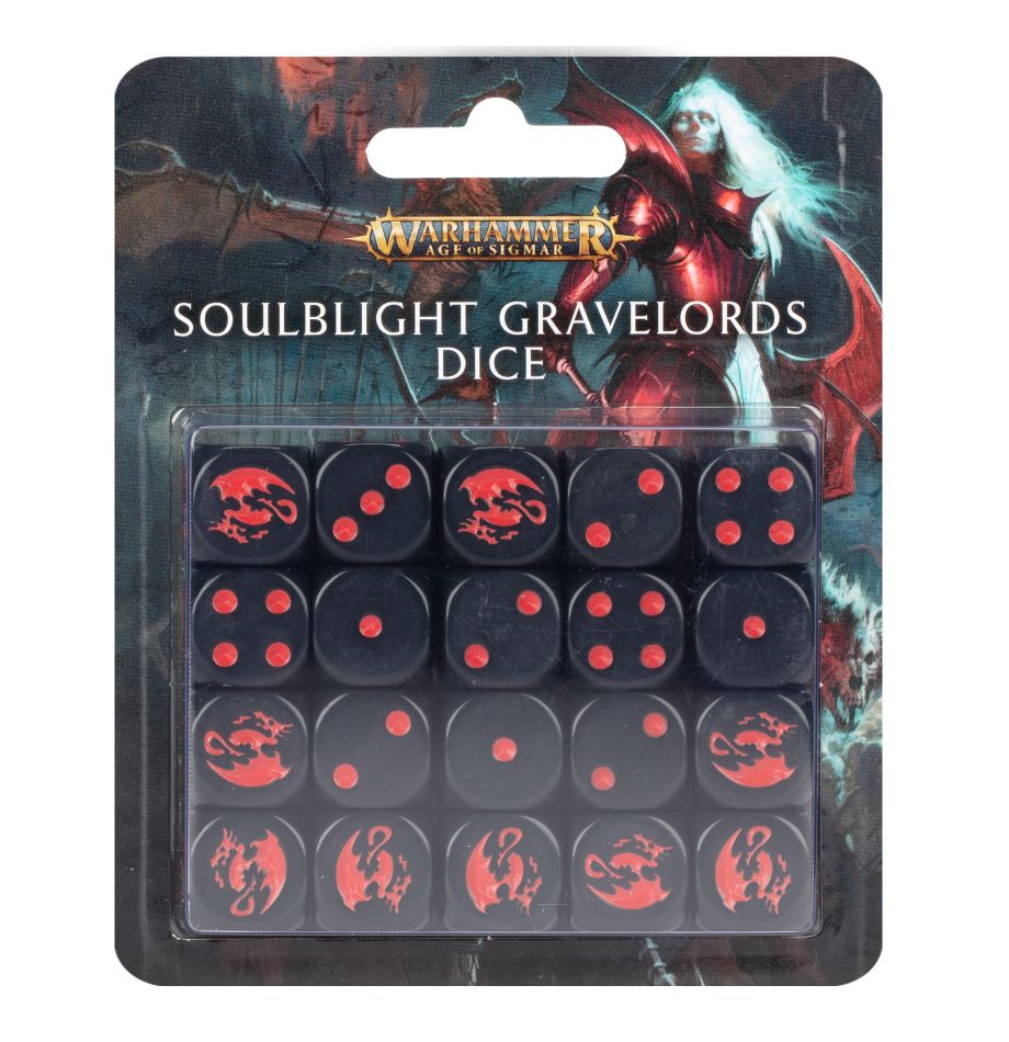 Soulblight Gravelords Dice Set | Gopher Games