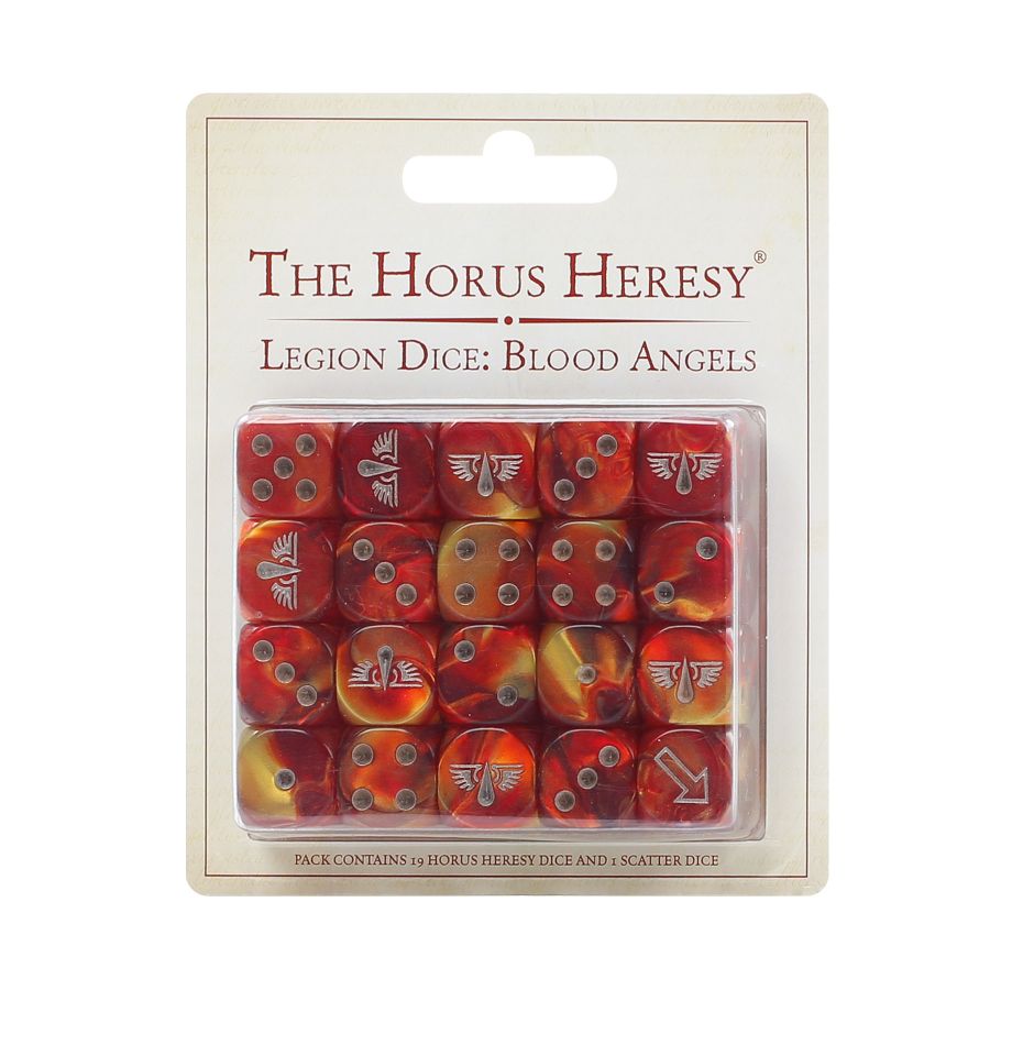 Horus Heresy Legion Dice – Blood Angels | Gopher Games