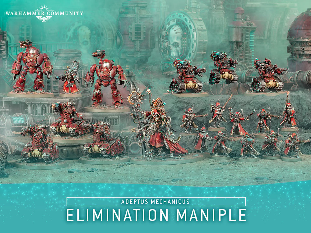 Warhammer 40k Battleforce Adeptus Mechanicus Elimination Maniple - Guardian  Games