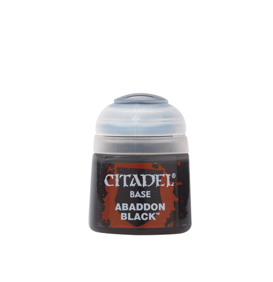 Citadel Base Paint: Abaddon Black | Gopher Games