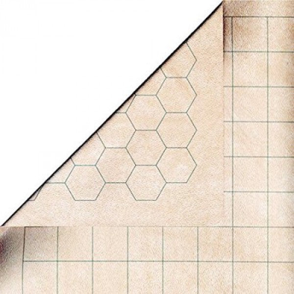 Double-Sided Battlemat With 1 Inch Squares/Hexes | Gopher Games