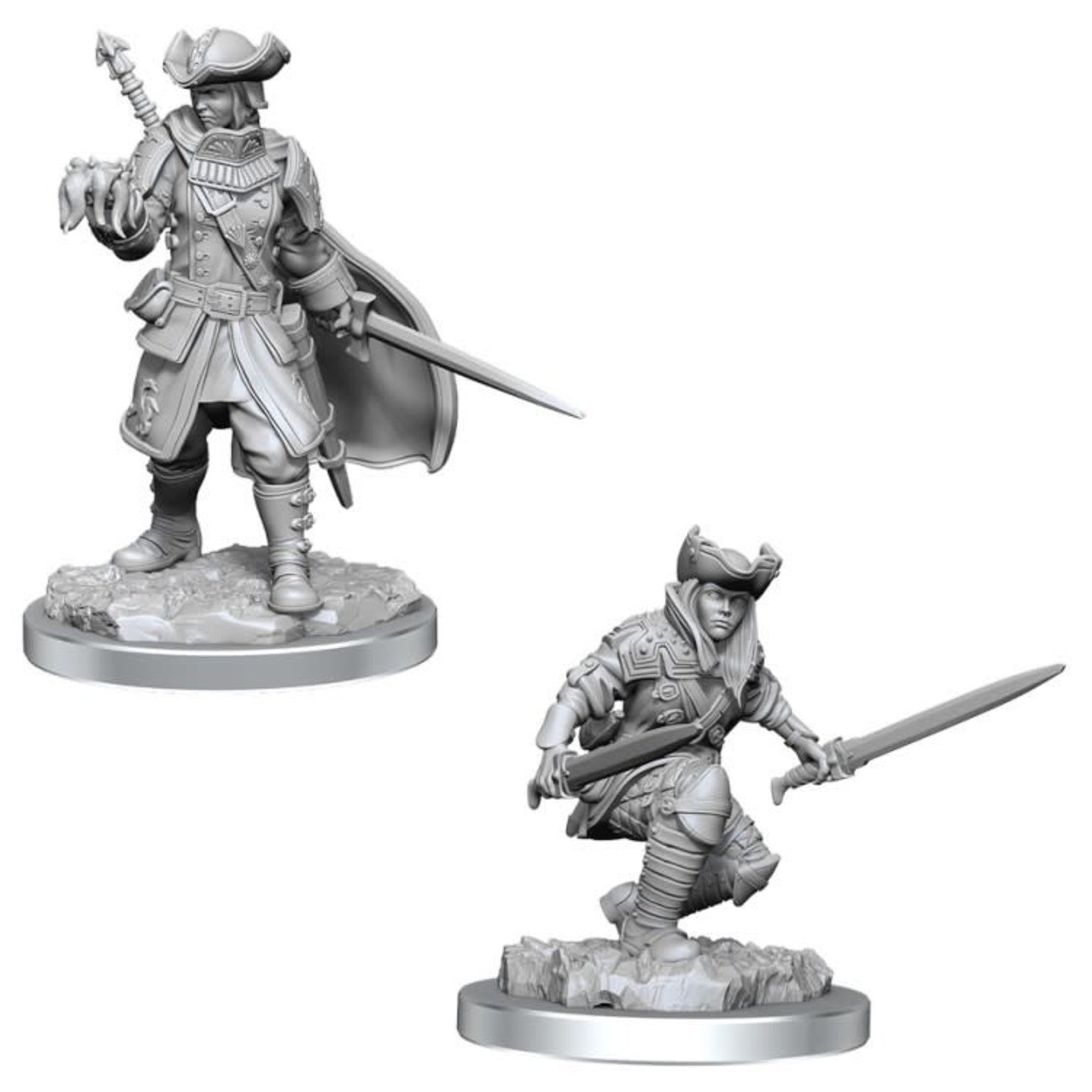 MAGIC THE GATHERING UNPAINTED MINIATURES: W4 THRABEN INSPECTOR AND TIRELESS TRACKER | Gopher Games