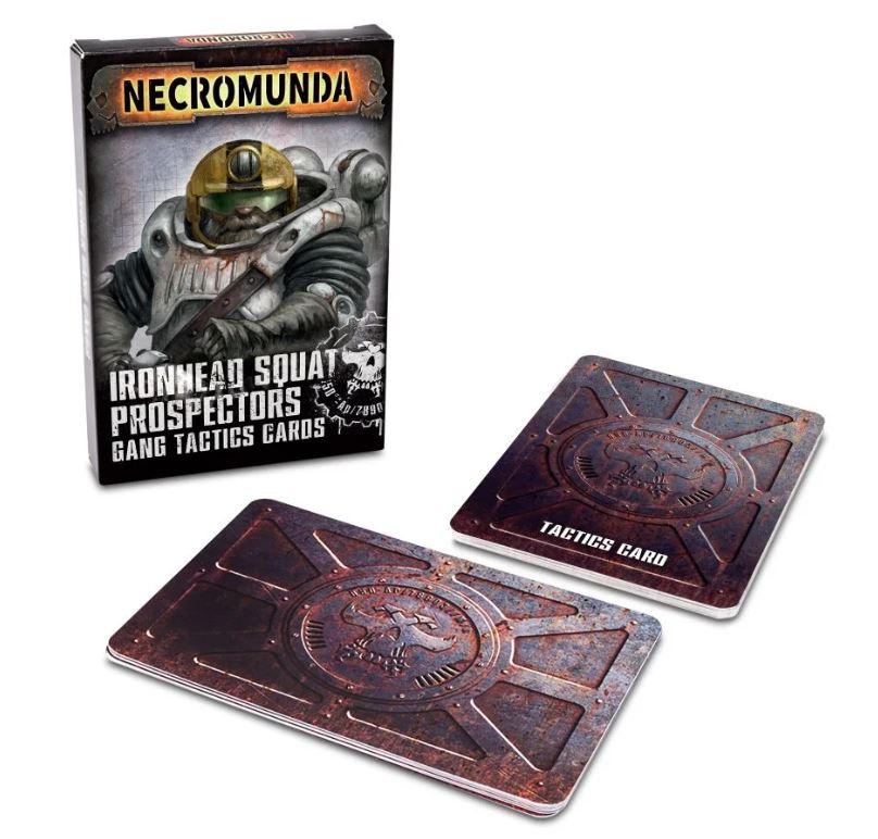 Ironhead Squat Prospectors Gang Tactics Cards | Gopher Games