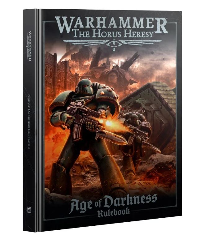 Warhammer: The Horus Heresy – Age of Darkness Rulebook (Hardback) | Gopher Games
