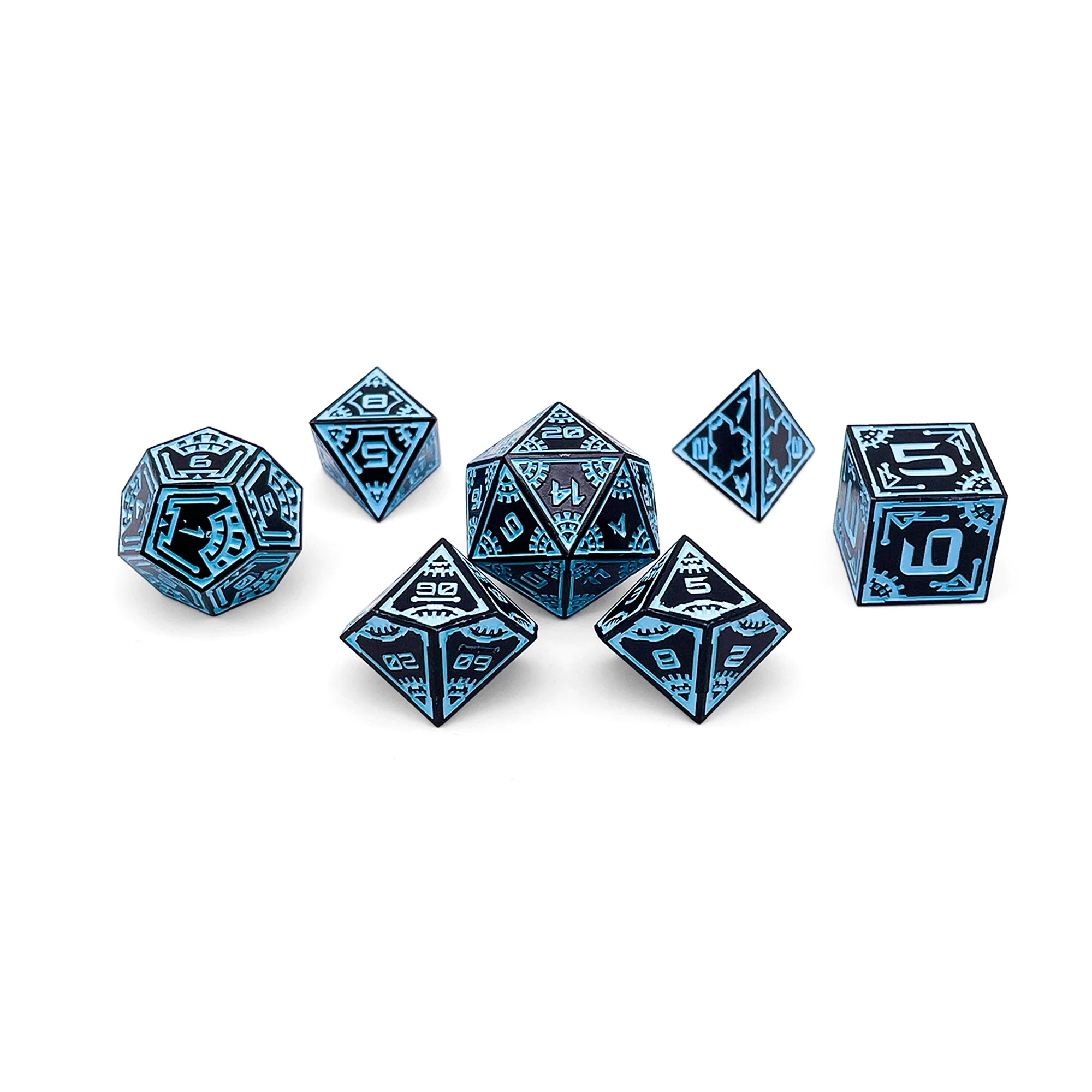 FORCE FIELD - SPACE DICE 7 PIECE RPG SET | Gopher Games