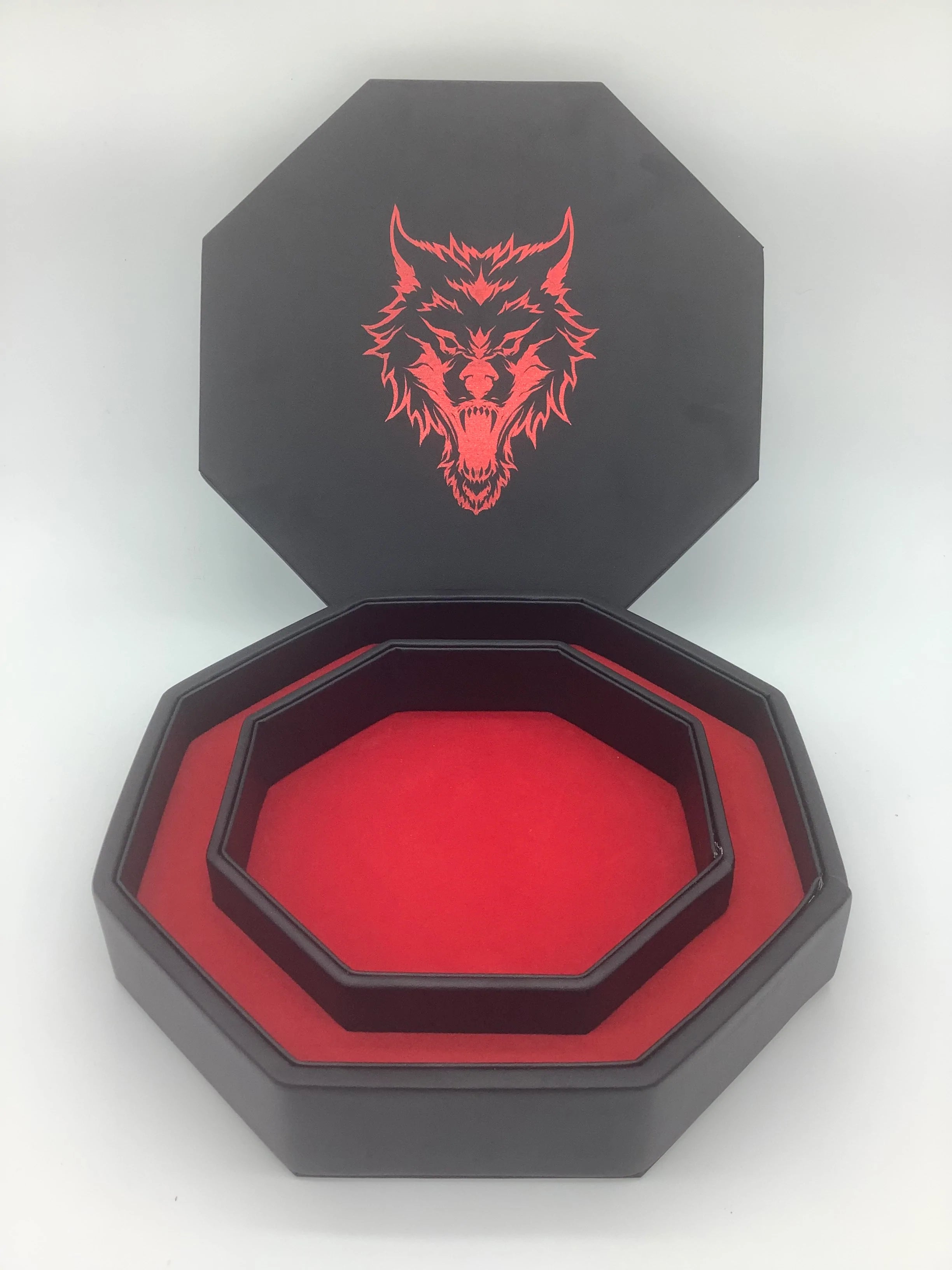 RED FENRIR TRAY OF HOLDING™ DICE TRAY BY NORSE FOUNDRY | Gopher Games